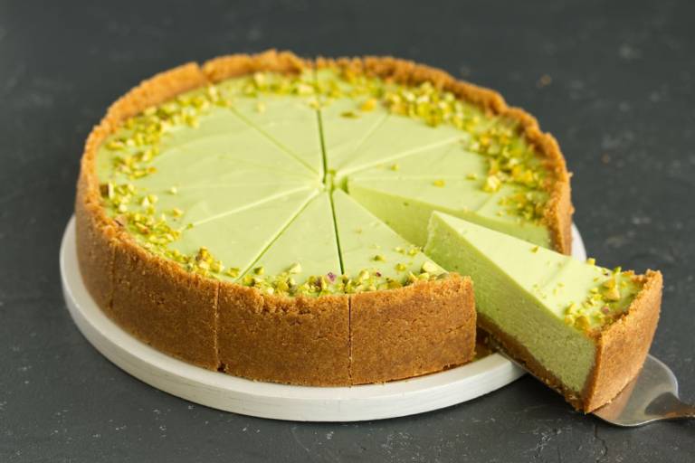 Cheesecake Alla Crema Di Pistacchio Ricetta Veloce E Senza Cottura