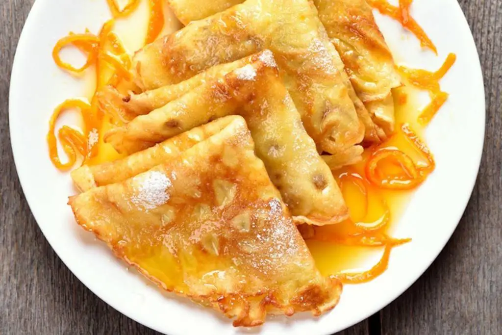 Crepes suzette