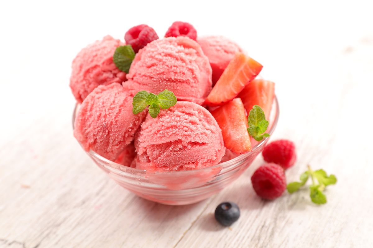 Gelato alla fragola