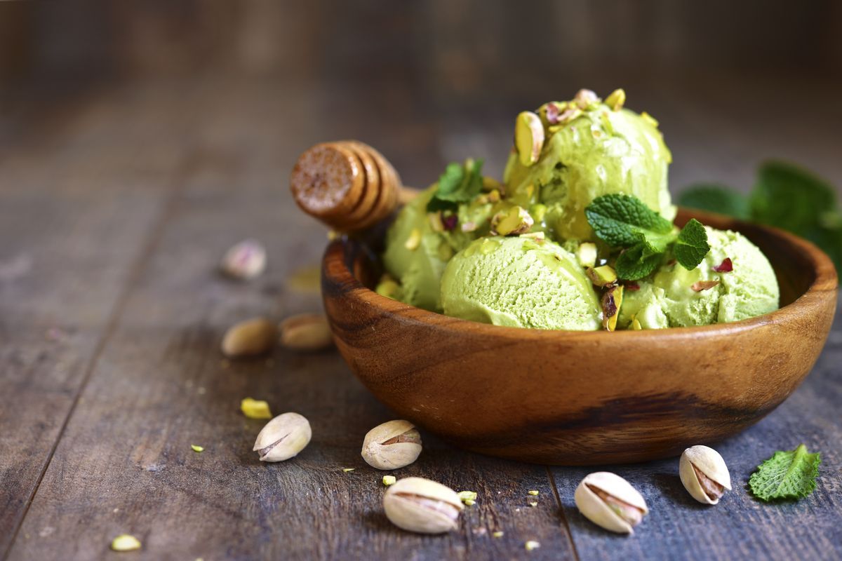 Ricetta del gelato al pistacchio: Bimby, con e senza gelatiera
