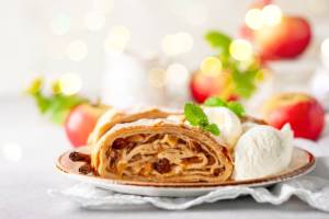 Strudel di mele con pasta sfoglia