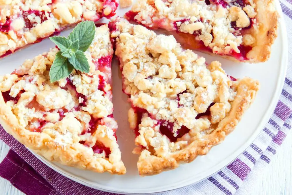 Crumble di ciliegie