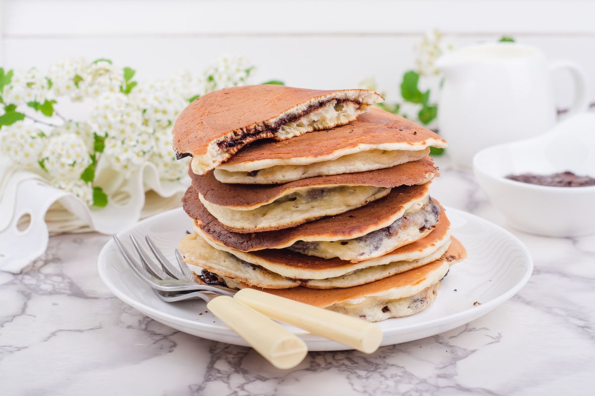 Come fare i pancake alla Nutella: ricetta facilissima e velocissima!