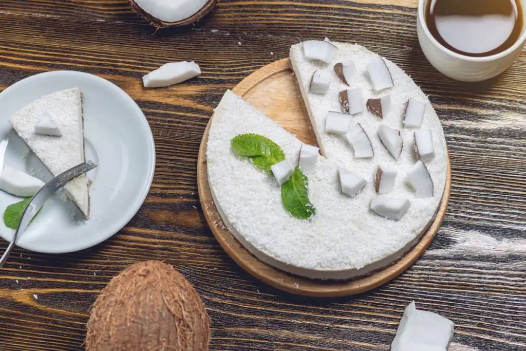Cheesecake al cocco