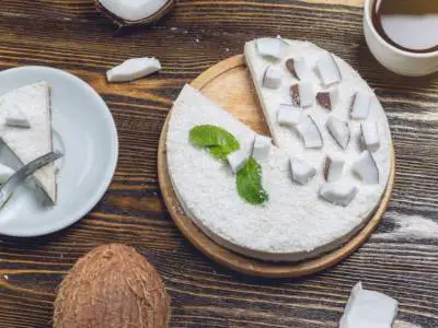 Cheesecake al cocco