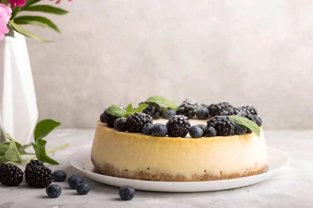 Cheesecake alle more