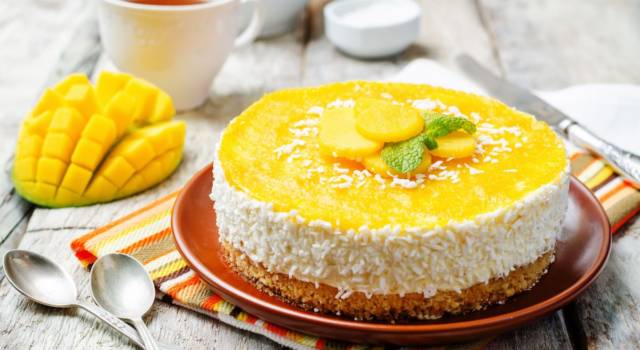 Cheesecake al mango: buona da impazzire