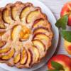 Clafoutis di pesche