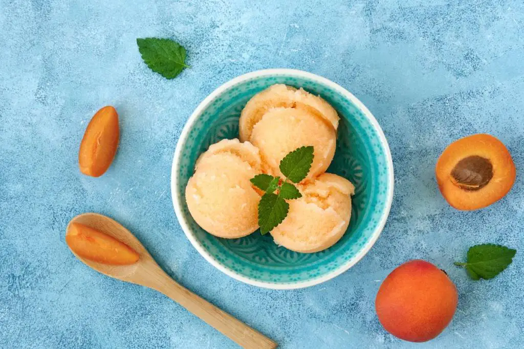 Sorbetto all'albicocca