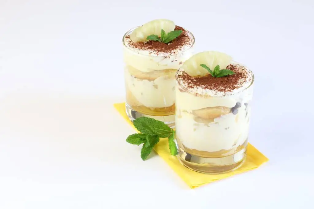 Tiramisu all ananas