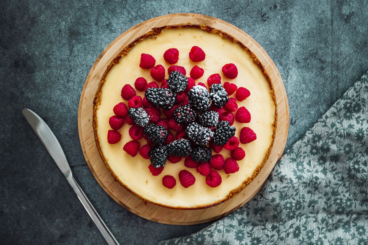 Crostata al cioccolato bianco