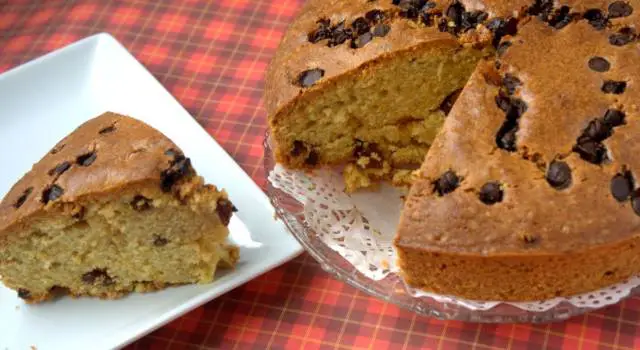 Torta Con Gocce Di Cioccolato La Ricetta Per Una Tortina Veloce