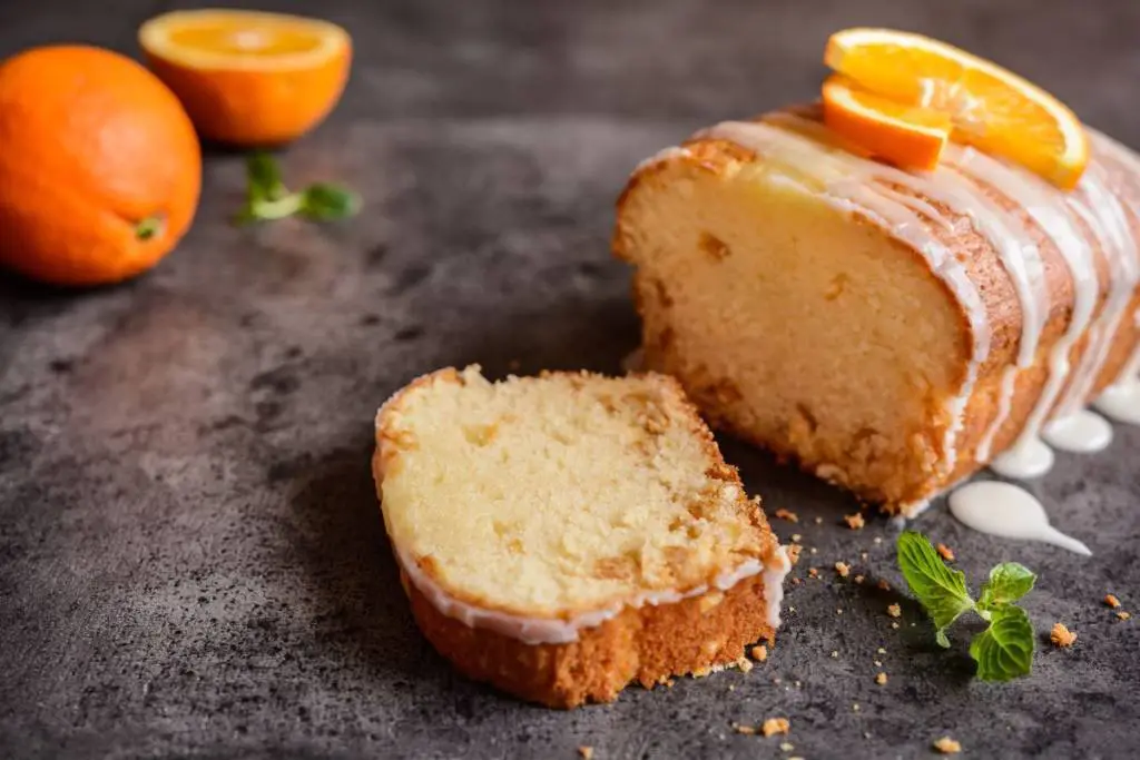 plumcake all'arancia