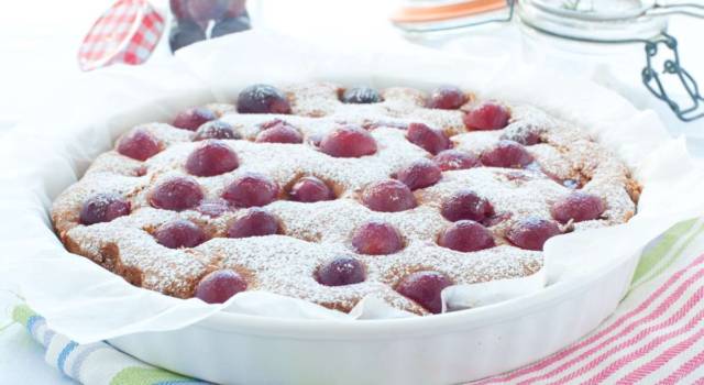 Torta con uva fragola: un irresistibile dolce autunnale!
