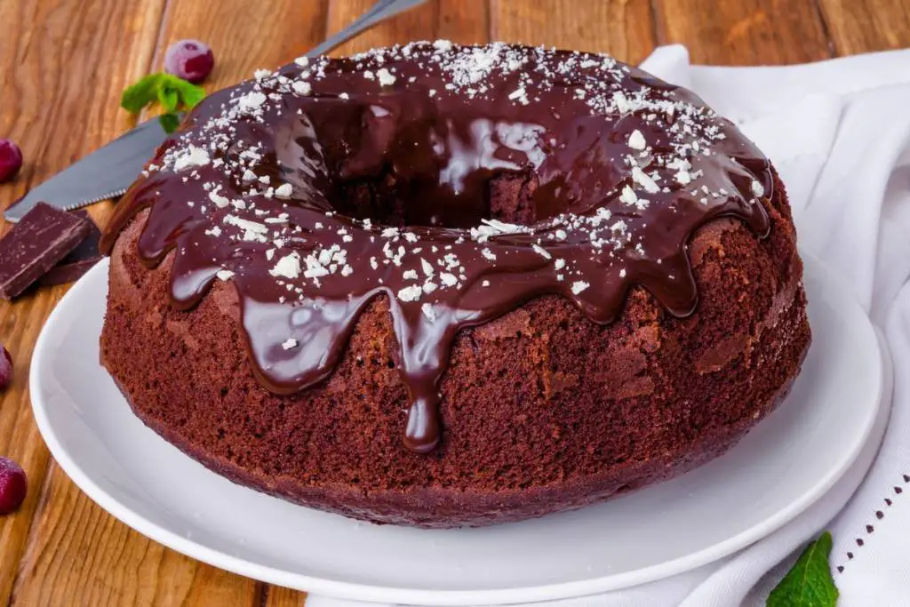 Chiffon cake al cioccolato