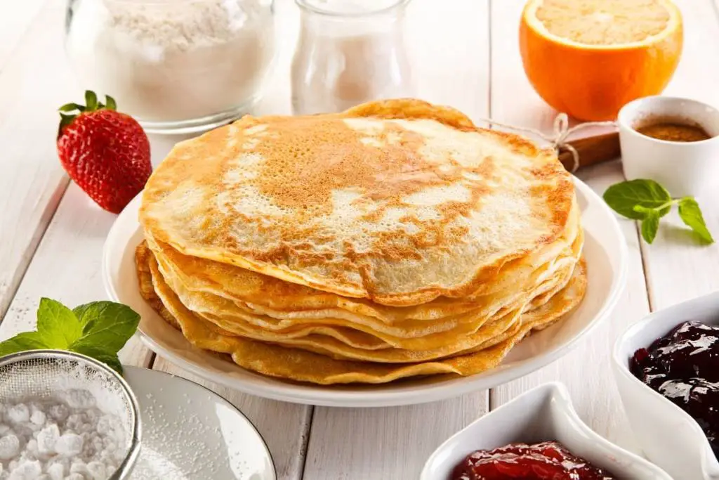 Crepes zucca e amaretti