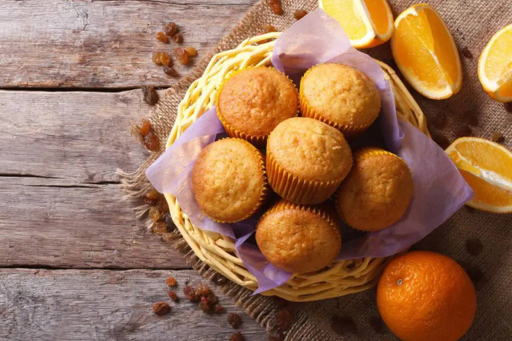 Muffin all'arancia