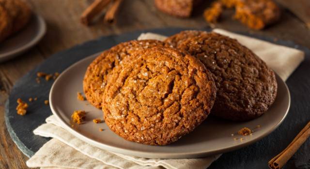 Profumati, facili e perfetti in ogni momento: sono i biscotti allo zenzero!
