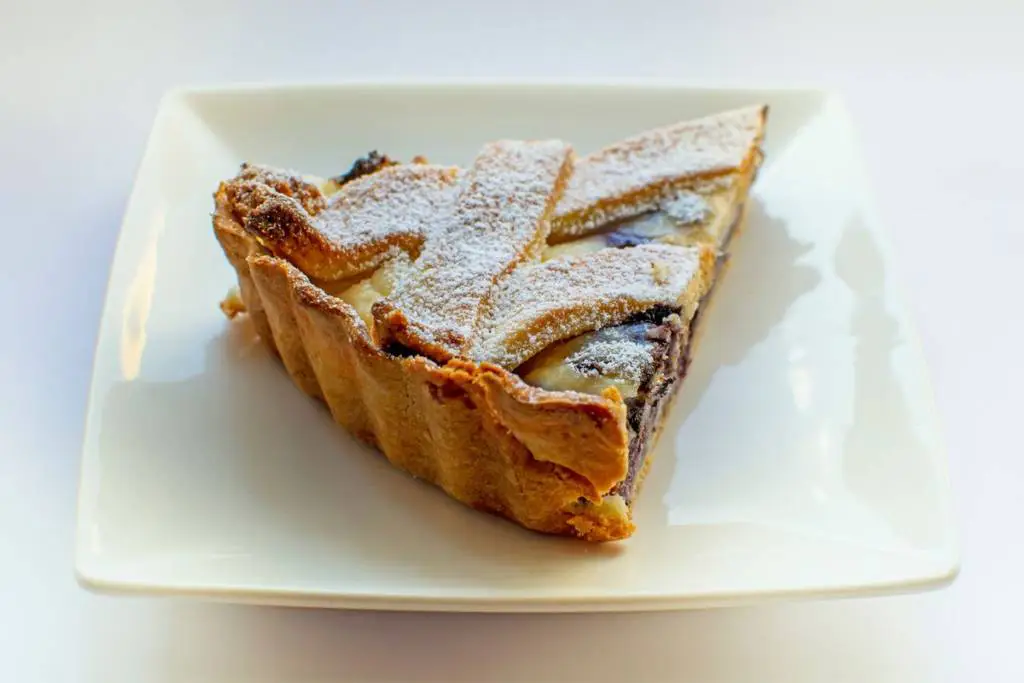 crostata ricotta e cioccolato