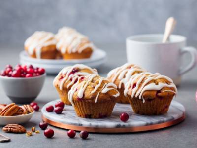 Muffin al cioccolato bianco