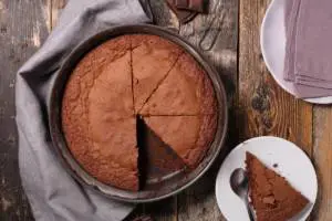 torta al cioccolato senza burro
