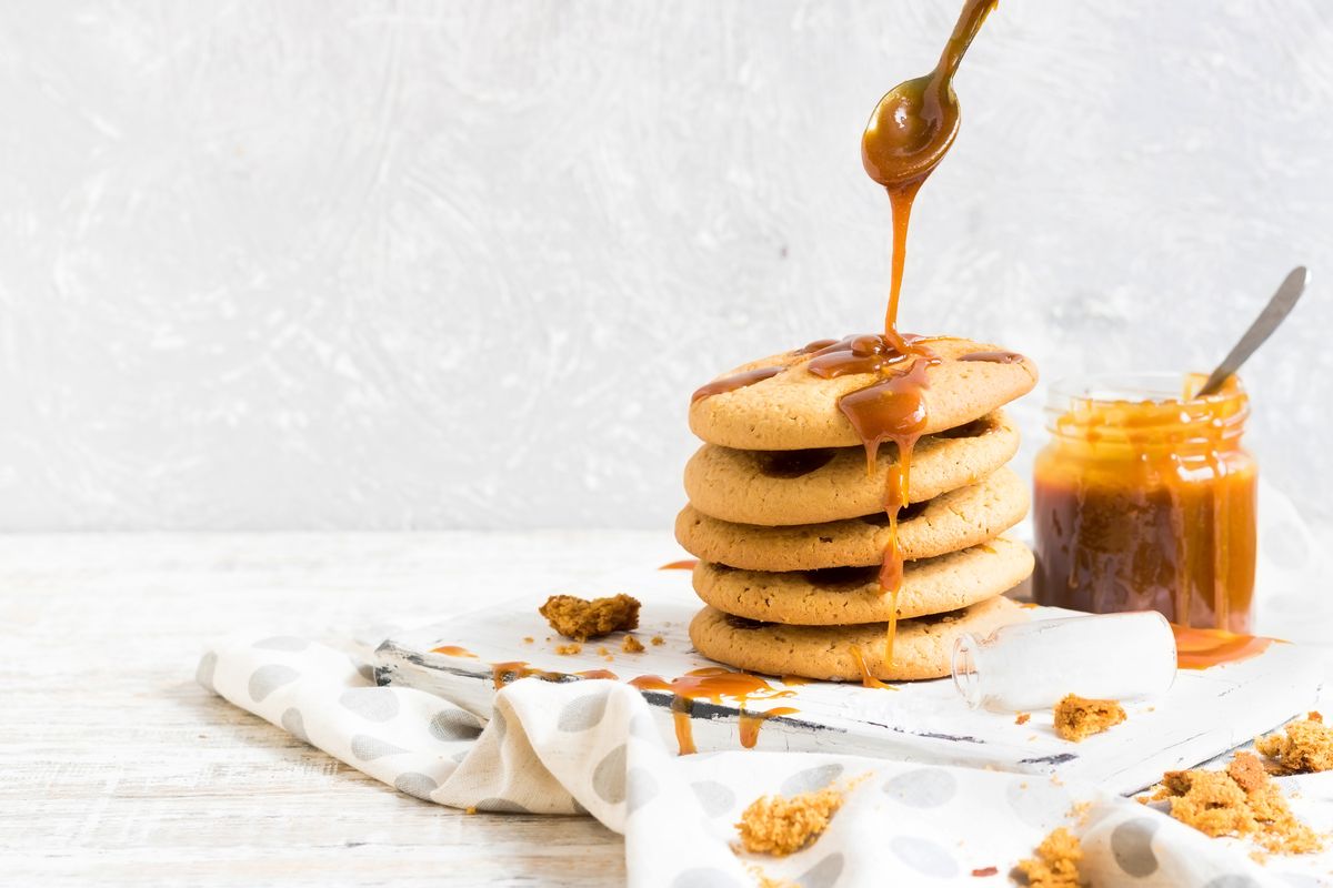 biscotti al caramello