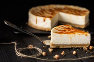 cheesecake al caramello