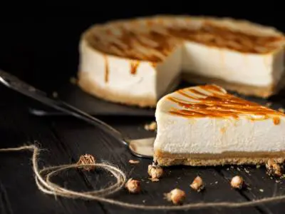 cheesecake al caramello