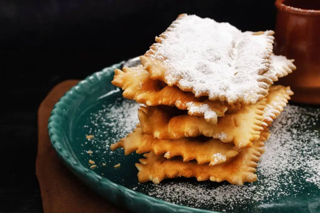 chiacchiere al forno