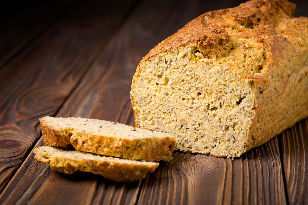 plumcake con farina di mais