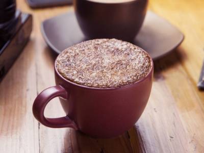 Latte brulè al cacao