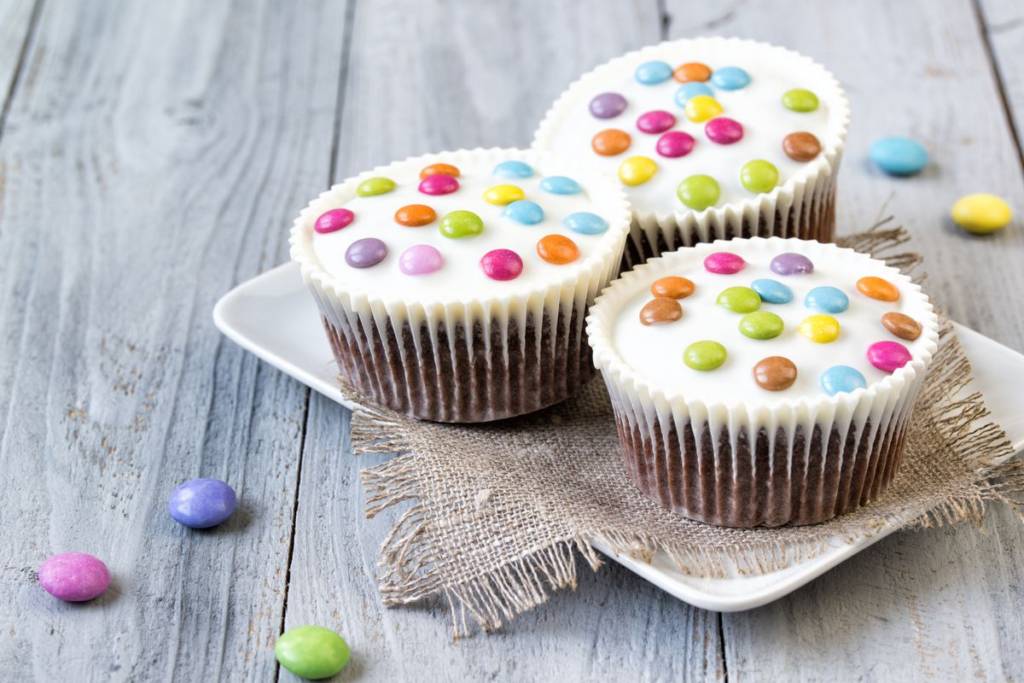 Muffin con smarties: una ricetta perfetta in ogni momento