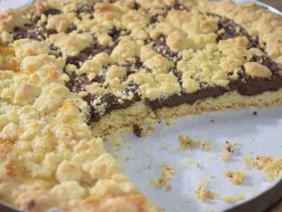 Sbriciolata alla nutella