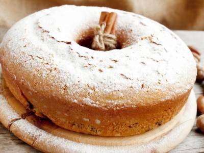 ciambellone di farina di fagioli