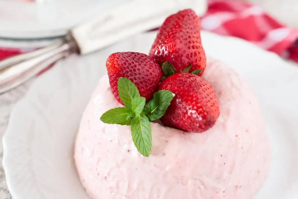 Bavarese alle fragole
