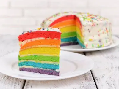 torta arcobaleno