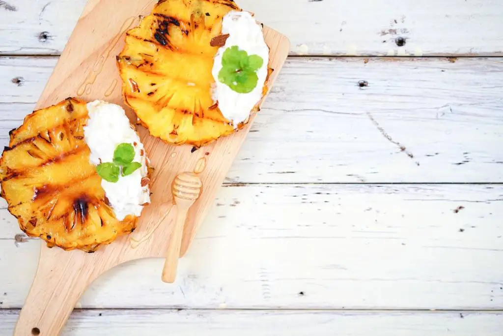 ananas grigliato