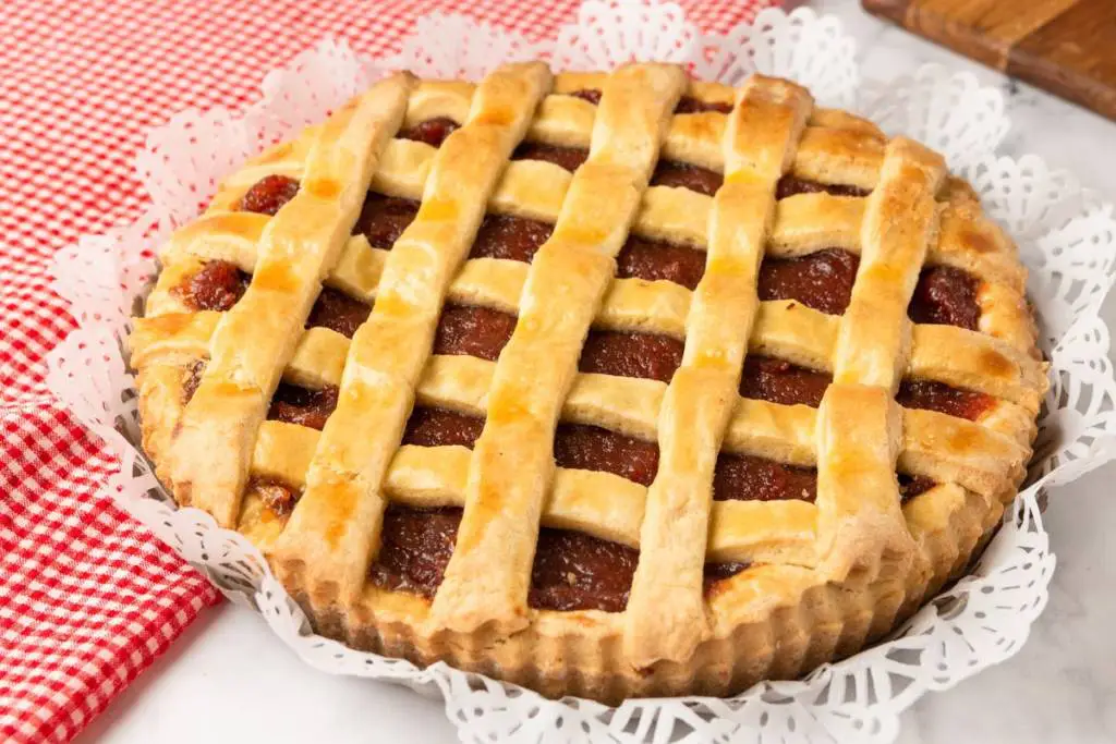 crostata di castagne