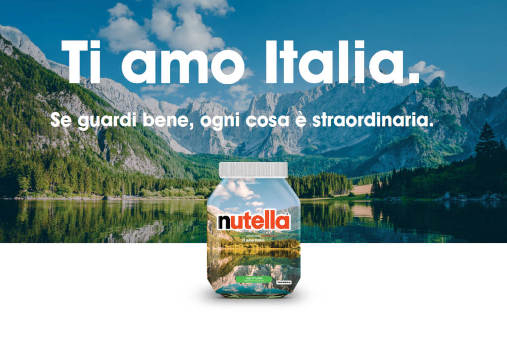 Nutella ti amo Italia