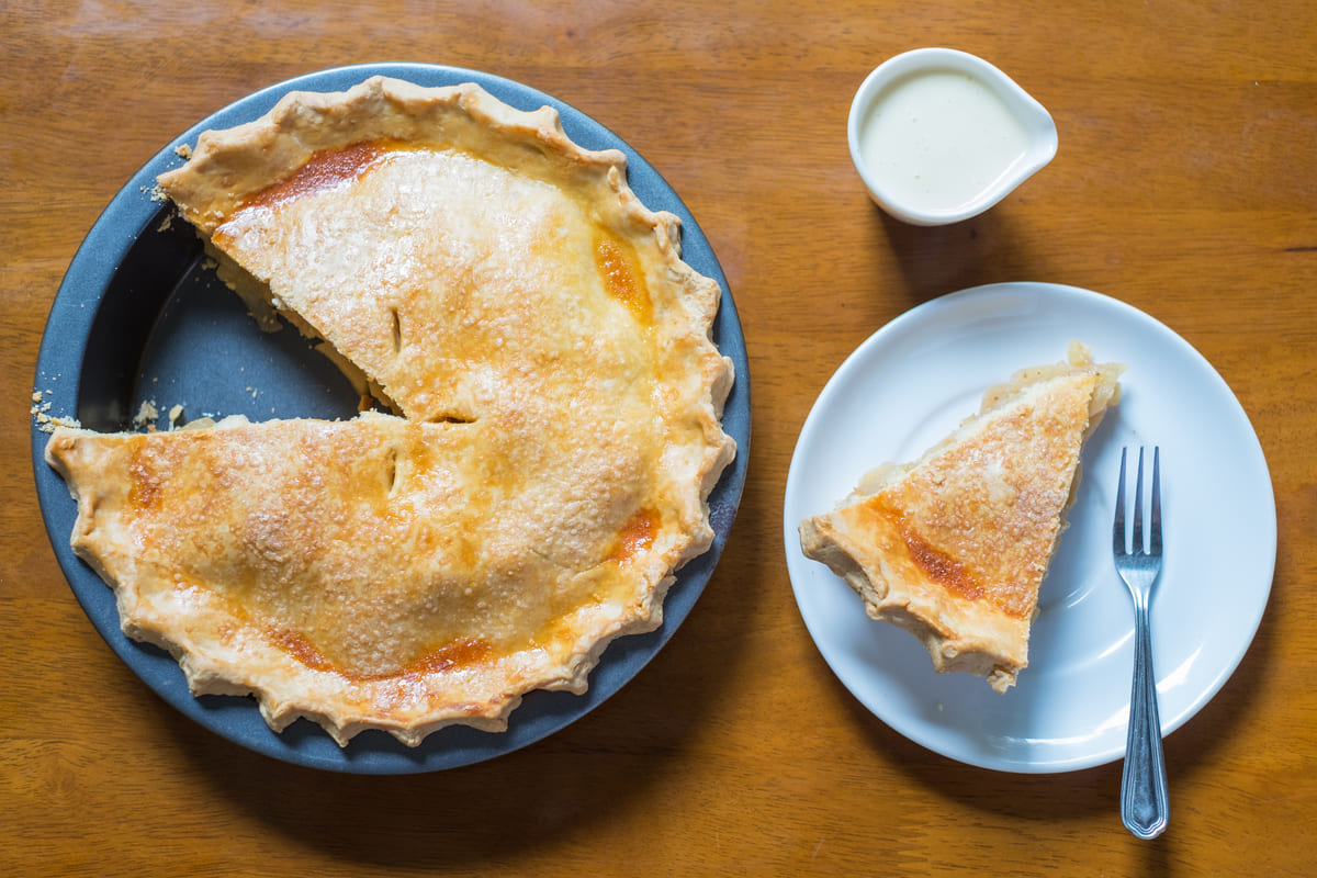 crostata di amaretti