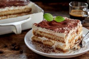 Porzione di Tiramisu