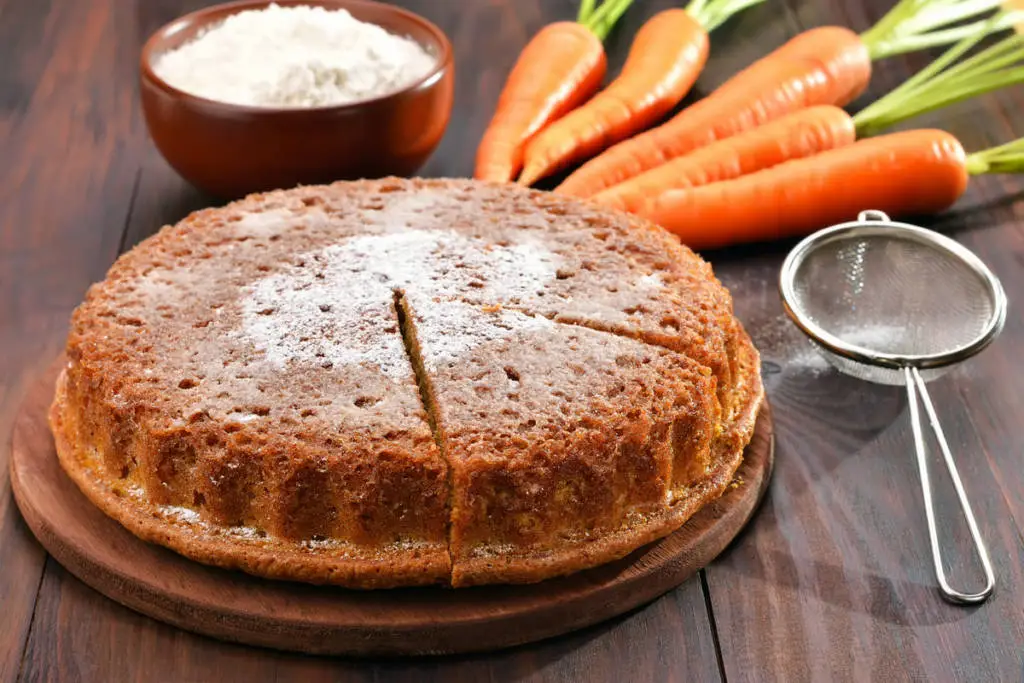 torta di carote e mandorle