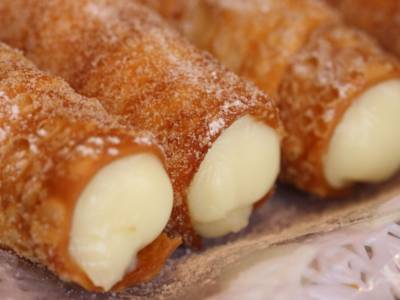 cannoli di pancarrè dolci