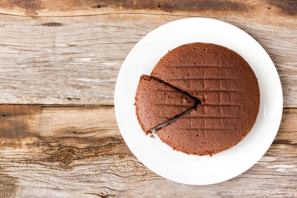 torta 5 minuti al cioccolato