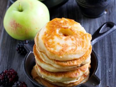 frittelle di mele al forno