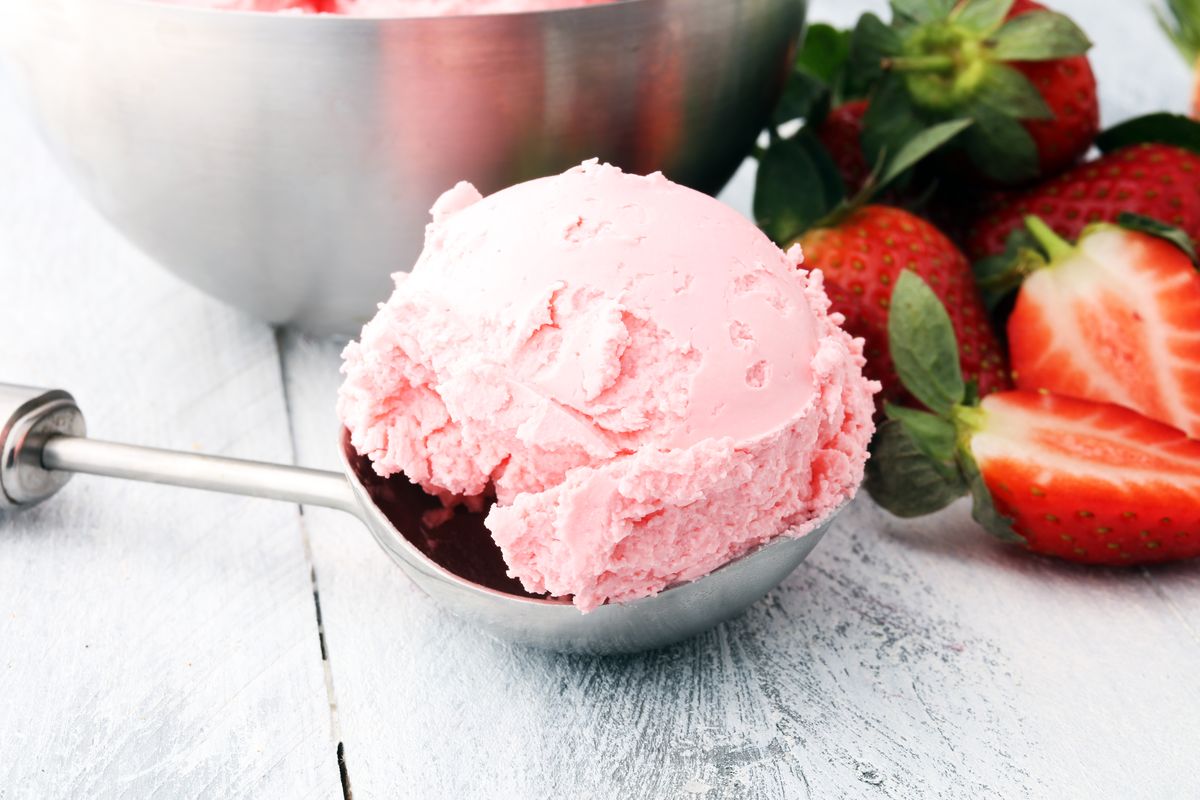 Gelato alla fragola Bimby