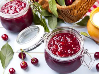 marmellata di ciliegie senza zucchero