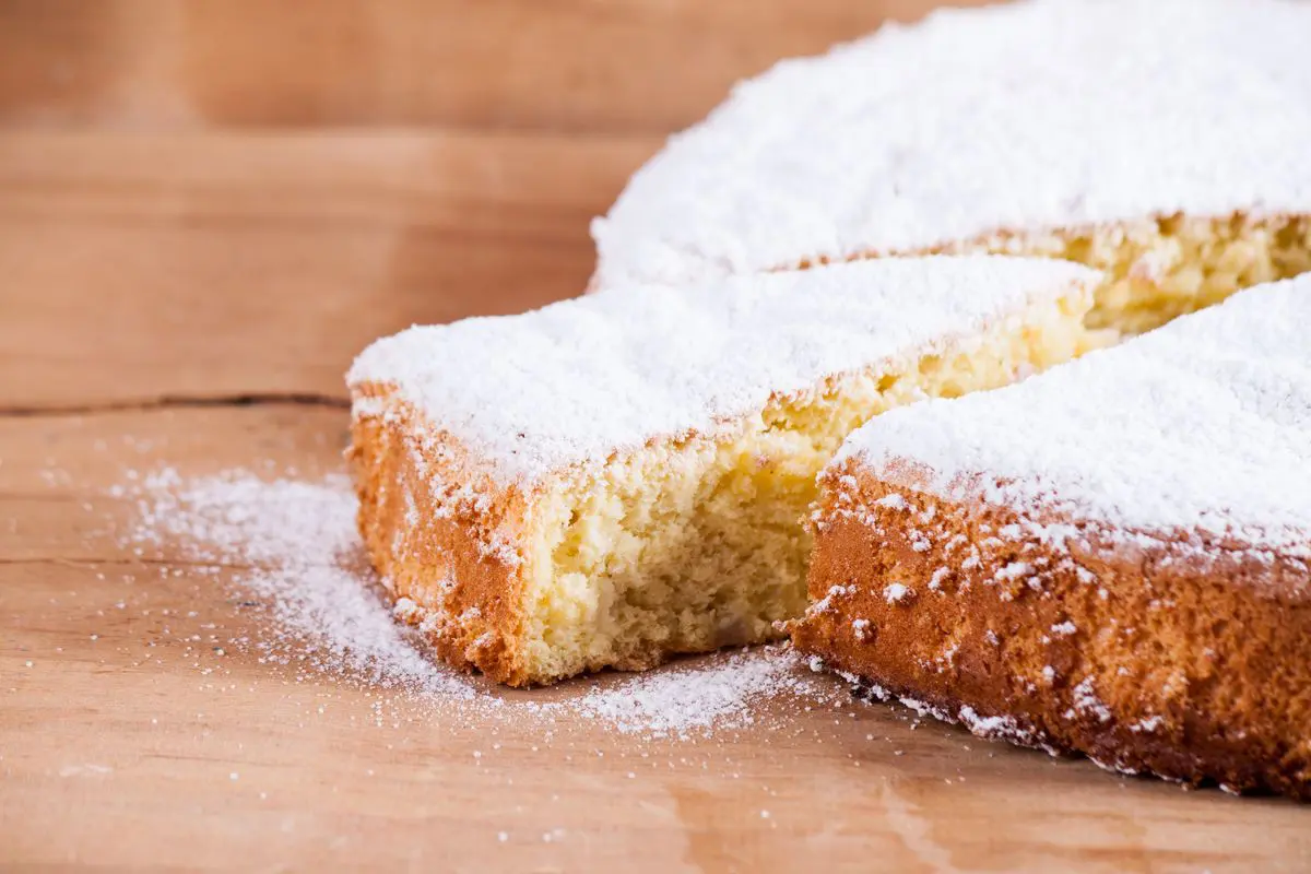 Torta margherita senza uova