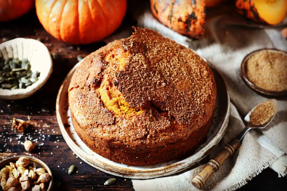 Torta di zucca e amaretti