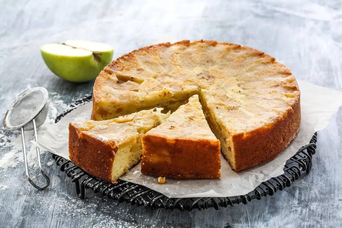 Torta di mele e mascarpone